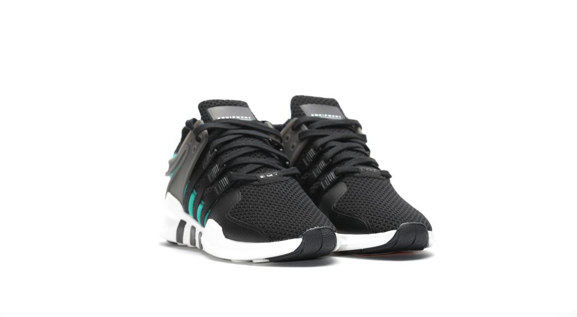 Adidas originals eqt support advance trainers in black bb1260 cheap